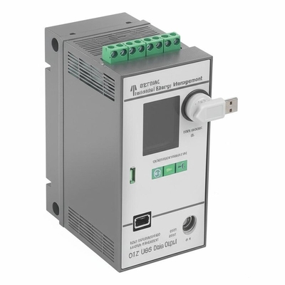 डबल फेज इलेक्ट्रिक मीटर और 0.2° अवलोकन कोण USB डेटा आउटपुट के साथ औद्योगिक ऊर्जा प्रबंधन