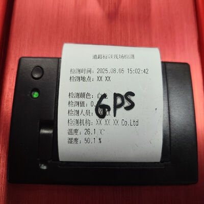 सामग्री अनुसंधान में रेट्रोरेफ्लेक्शन ब्राइटनेस कोएफ़िशिएंट माप के लिए डिज़ाइन किया गया 8876 डिग्री का घटना कोण पोर्टेबल उपकरण