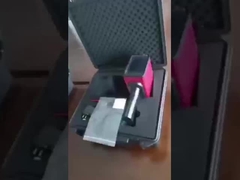 पीला ग्रे 2000mAh मोबाइल रिट्रोरिफ्लेक्टोमीटर एक कुंजी का पता लगाने